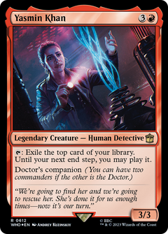 Yasmin Khan (Surge Foil) (612) [Doctor Who] foil - Deck Out Gaming