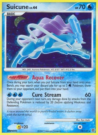 Suicune (19) [Secret Wonders] Holofoil - Deck Out Gaming