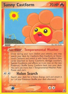 Sunny Castform (31) [Delta Species] Reverse Holofoil - Deck Out Gaming
