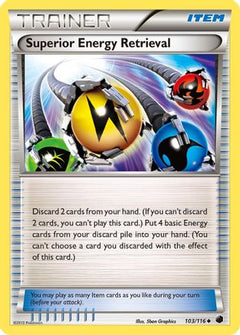 Superior Energy Retrieval (103) [Plasma Freeze] Reverse Holofoil - Deck Out Gaming