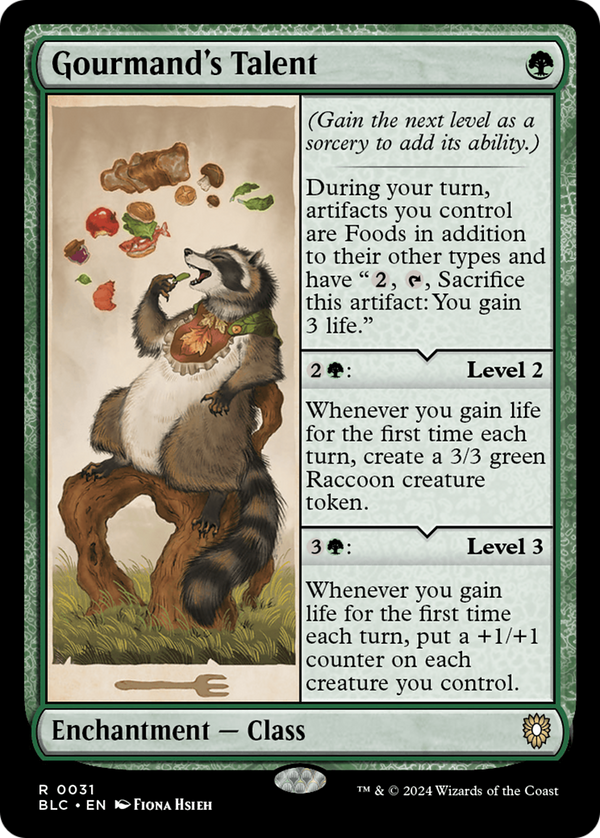 Gourmand's Talent (31) [Bloomburrow Commander] - Deck Out Gaming