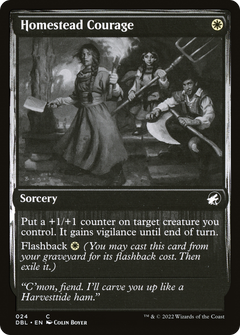 Homestead Courage (24) [Innistrad: Double Feature] foil - Deck Out Gaming
