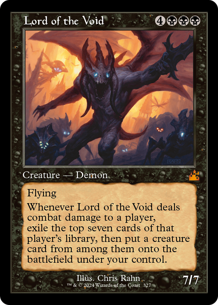Lord of the Void (Retro Frame) (327) [Ravnica Remastered] - Deck Out Gaming