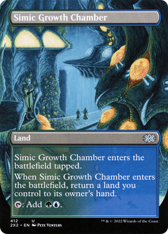 Simic Growth Chamber (Borderless) (412) [Double Masters 2022] foil - Deck Out Gaming