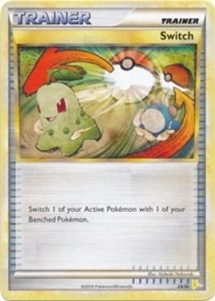 Switch (Raichu) (24) [HGSS Trainer Kit: Gyarados & Raichu] - Deck Out Gaming