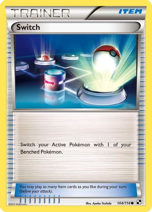 Switch (104) [Black and White] Reverse Holofoil - Deck Out Gaming