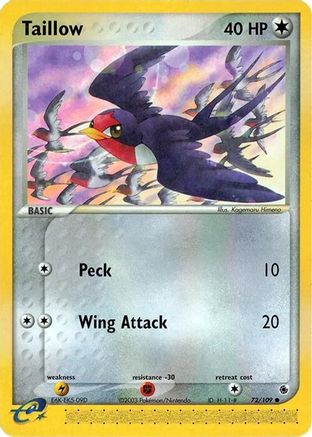 Taillow (72) [EX Battle Stadium] - Deck Out Gaming