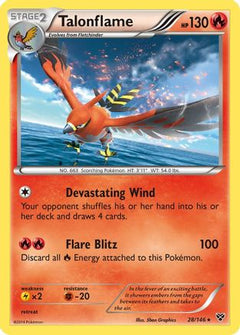 Talonflame (28) [XY Base Set] Holofoil - Deck Out Gaming