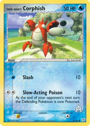 Team Aqua's Corphish - 51/95 (51) [Team Magma vs Team Aqua] - Deck Out Gaming