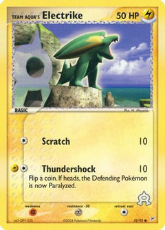 Team Aqua's Electrike - 52/95 (52) [Team Magma vs Team Aqua] - Deck Out Gaming