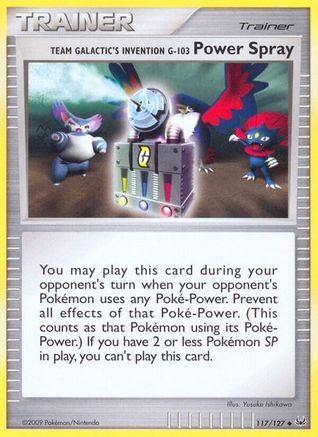 Team Galactic's Invention G-103 Power Spray (117) [Platinum] - Deck Out Gaming