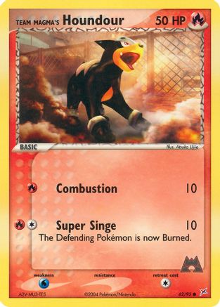 Team Magma's Houndour - 62/95 (62) [Team Magma vs Team Aqua] - Deck Out Gaming