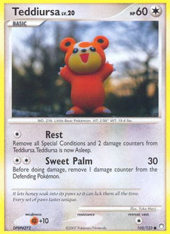 Teddiursa (105) [Mysterious Treasures] - Deck Out Gaming