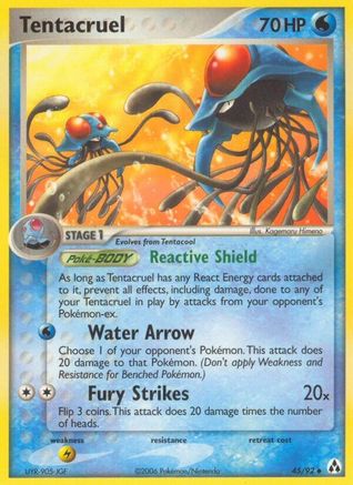Tentacruel (45) [Legend Maker] Reverse Holofoil - Deck Out Gaming