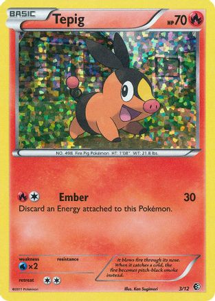 Tepig - 3/12 (3) [McDonald's Promos 2011] Holofoil - Deck Out Gaming