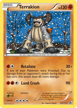 Terrakion (84) [Legendary Treasures] Holofoil - Deck Out Gaming