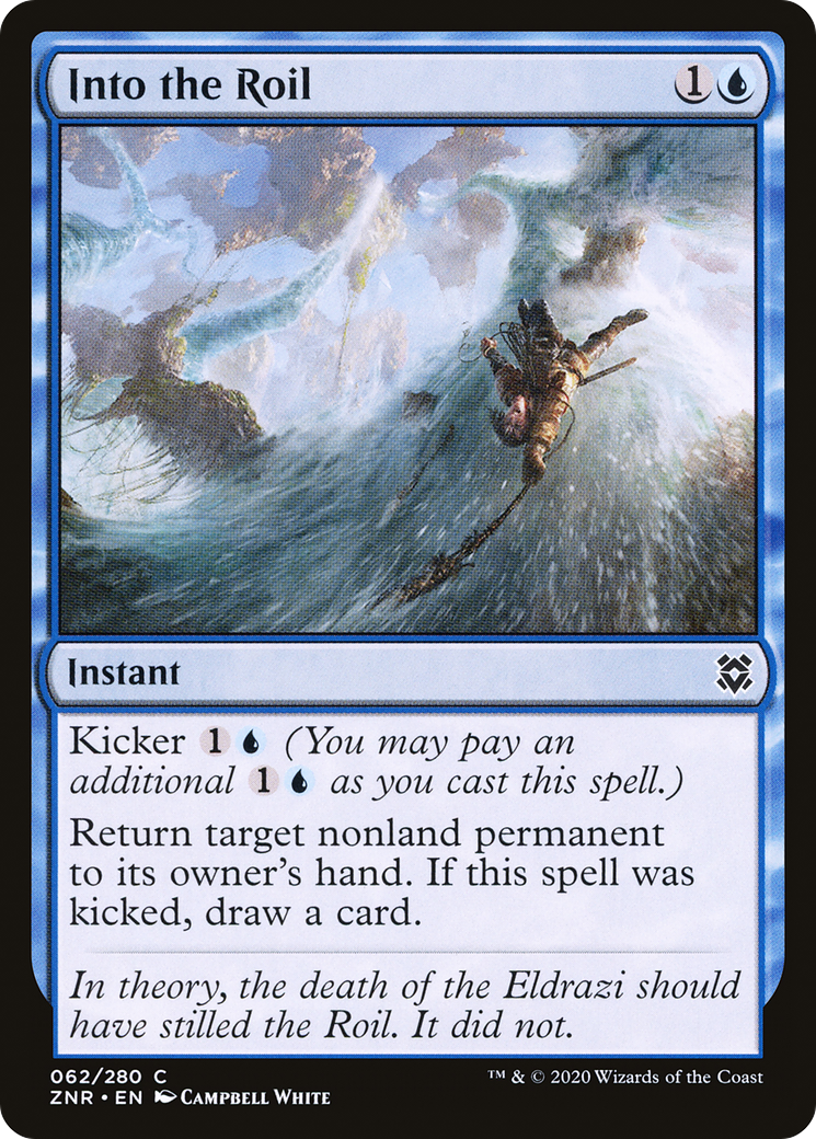 Into the Roil (62) [Zendikar Rising] foil - Deck Out Gaming