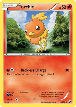 Torchic (14) (14) [Dark Explorers] Reverse Holofoil - Deck Out Gaming