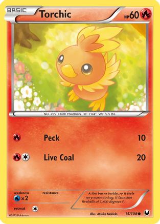 Torchic (15) (15) [Dark Explorers] Reverse Holofoil - Deck Out Gaming