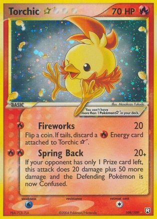 Torchic Star (108) [Team Rocket Returns] Holofoil - Deck Out Gaming