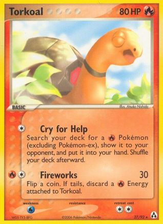 Torkoal (27) [Legend Maker] - Deck Out Gaming