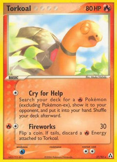 Torkoal (27) [Legend Maker] Reverse Holofoil - Deck Out Gaming