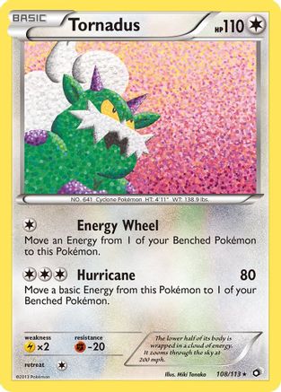 Tornadus (108) [Legendary Treasures] Holofoil - Deck Out Gaming