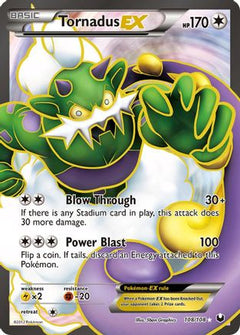 Tornadus EX (108 Full Art) (108) [Dark Explorers] Holofoil - Deck Out Gaming