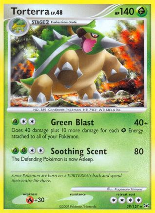 Torterra (39) [Platinum] - Deck Out Gaming