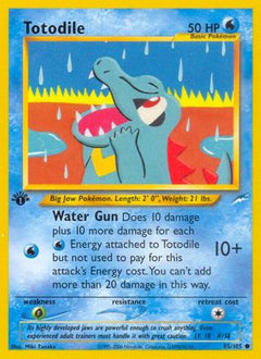 Totodile (85) [Neo Destiny] 1st Edition - Deck Out Gaming