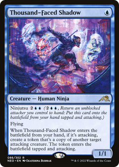 Thousand-Faced Shadow (86) [Kamigawa: Neon Dynasty] - Deck Out Gaming