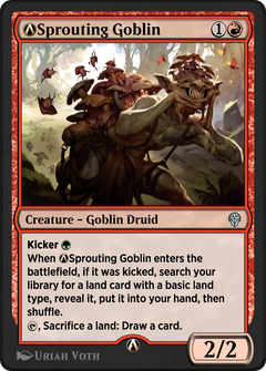 A-Sprouting Goblin (A-145) [Dominaria United] - Deck Out Gaming