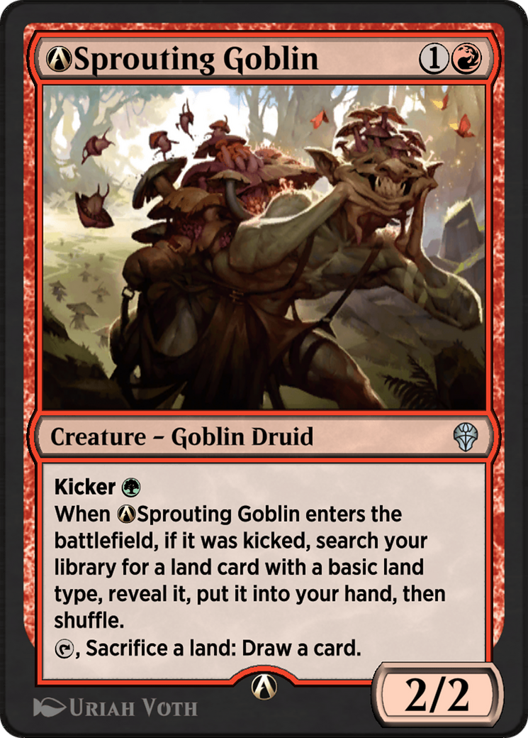 A-Sprouting Goblin (A-145) [Dominaria United] - Deck Out Gaming