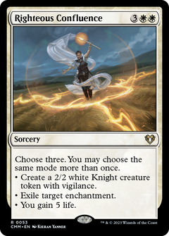 Righteous Confluence (53) [Commander Masters] - Deck Out Gaming