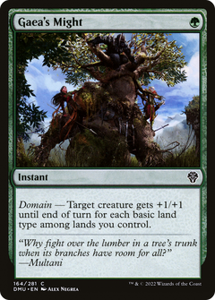 Gaea's Might (164) [Dominaria United] - Deck Out Gaming