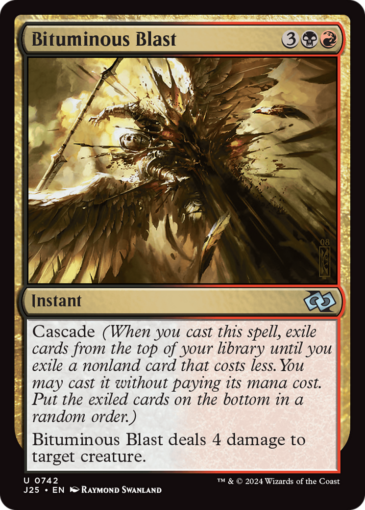 Bituminous Blast (742) [Foundations Jumpstart] - Deck Out Gaming