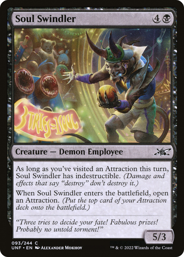 Soul Swindler (93) [Unfinity] - Deck Out Gaming
