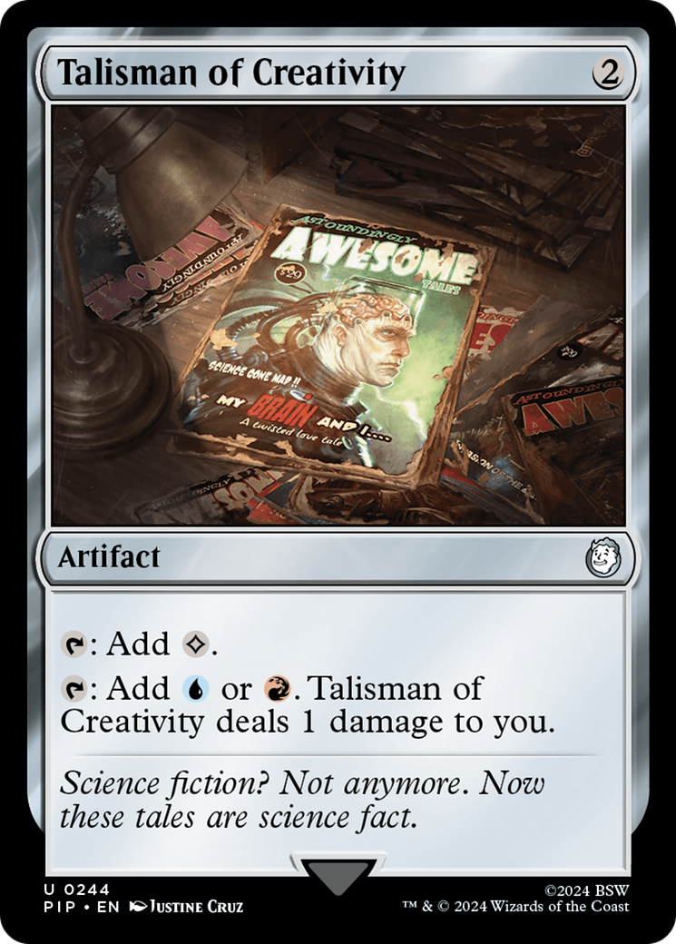 Talisman of Creativity (244) [Fallout] foil - Deck Out Gaming