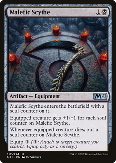 Malefic Scythe (112) [Core Set 2021] foil - Deck Out Gaming
