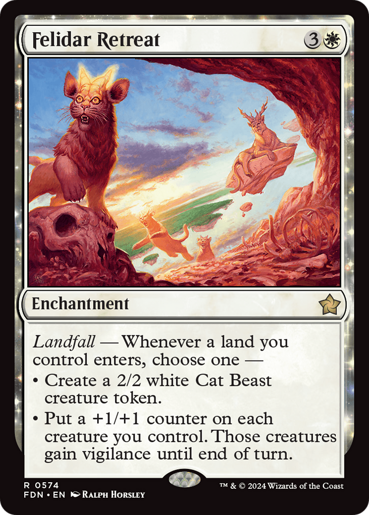 Felidar Retreat (574) [Foundations] - Deck Out Gaming