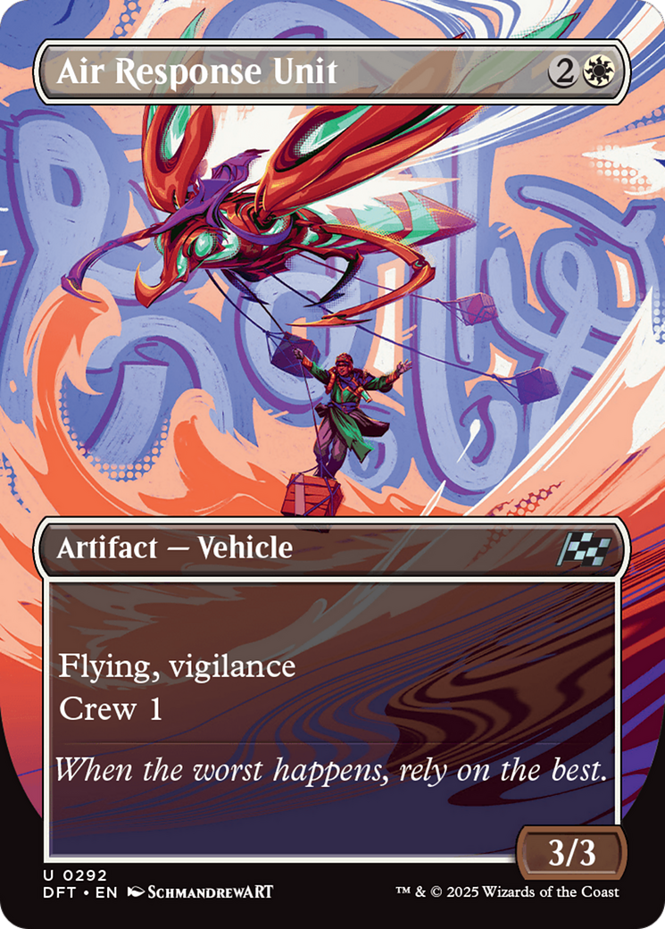 Air Response Unit (Borderless) (292) [Aetherdrift] - Deck Out Gaming