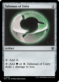 Talisman of Unity (244) [Murders at Karlov Manor Commander] - Deck Out Gaming