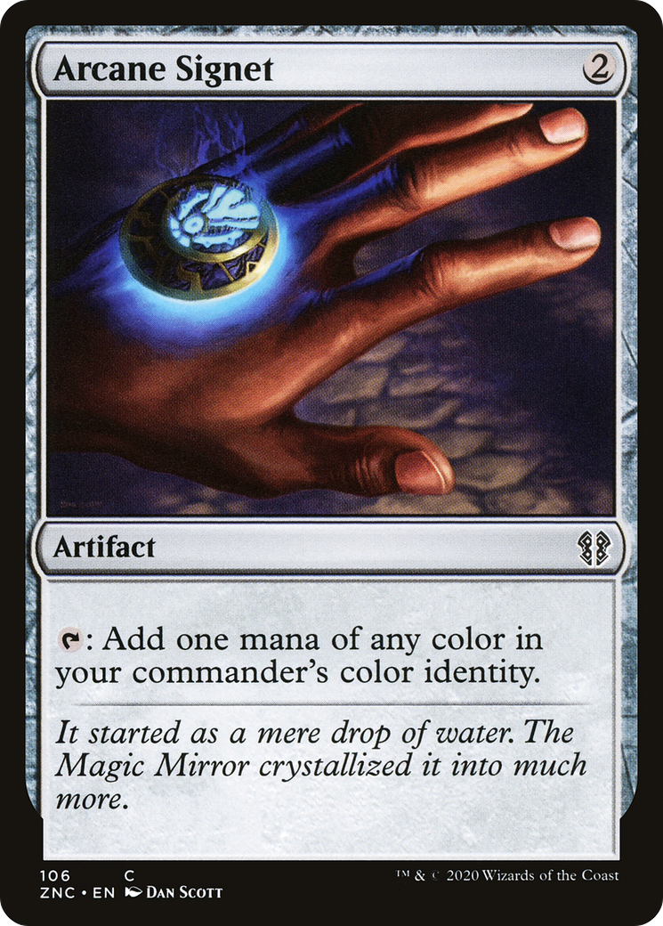 Arcane Signet (106) [Zendikar Rising Commander] - Deck Out Gaming