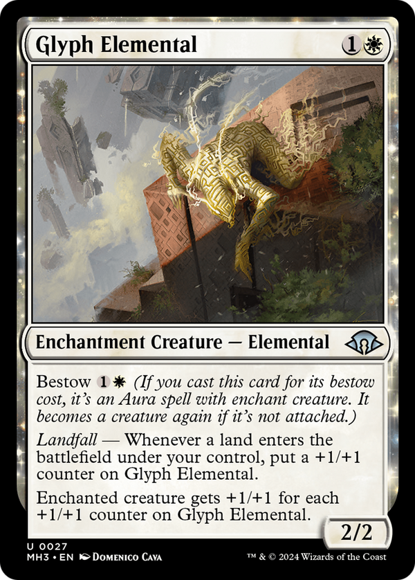 Glyph Elemental (27) [Modern Horizons 3] - Deck Out Gaming