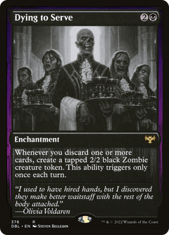 Dying to Serve (376) [Innistrad: Double Feature] foil - Deck Out Gaming