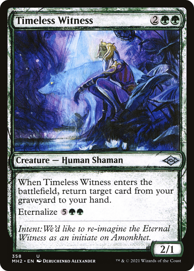 Timeless Witness (Showcase) (358) [Modern Horizons 2] foil - Deck Out Gaming