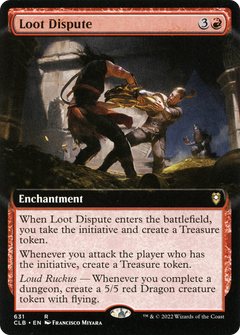 Loot Dispute (Extended Art) (631) [Commander Legends: Battle for Baldur's Gate] - Deck Out Gaming