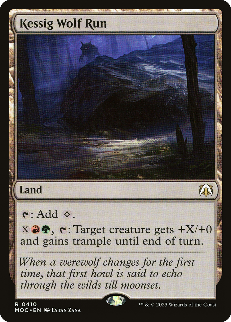 Kessig Wolf Run (410) [March of the Machine Commander] - Deck Out Gaming