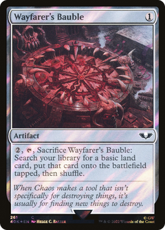Wayfarer's Bauble (261) (Surge Foil) (261) [Warhammer 40,000 Commander] foil - Deck Out Gaming