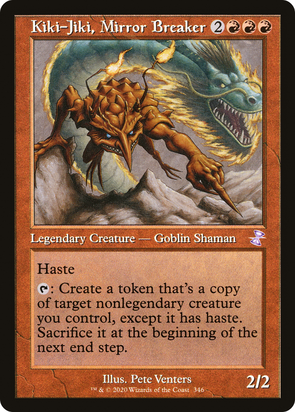 Kiki-Jiki, Mirror Breaker (346) [Time Spiral Remastered] foil - Deck Out Gaming
